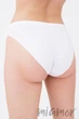 Трусики сліп безшовні Giulia Hi-Leg briefs White S/M Білі - зображення 2