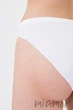 Трусики сліп безшовні Giulia Hi-Leg briefs White S/M Білі - зображення 3