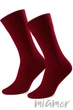 Носки зимние теплые из шерсти STEVEN 093 Wool 35-37 Бордовые - изображение 3
