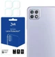 Гібридне захисне скло 3MK Lens Protection для камери Samsung Galaxy A22 4G 4 шт (5903108405072) - зображення 1