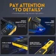 Портативный цифровой осциллограф Elyra DSO-152, 200 кГц, 2,5 МВыб/с, 800 Vpp, USB Type-C, 10× щуп, жёлто-чёрный - изображение 4