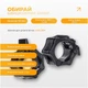 Замки для олимпийского грифа 50 мм Tonus Lock-Jaw (пара) - изображение 3