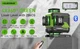 Лазерный уровень Huepar Z04CG 4D (16 линий) 360° | Bluetooth, LCD, зелёный луч, двойное питание - изображение 6