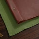 Папка для меню листов А4 Inko Horeca Кожаная с твёрдой обложкой и кожаными уголками ШМ10А4 Коричневый - изображение 4