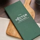 Текстильная папка для меню А6 Inko Horeca с креплением на планку и винты TM02A6 Зеленый - изображение 2
