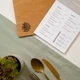 Фанерный планшет Inko Horeca для меню с кожаным хлястиком П09A5 Дуб - изображение 8