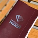 Меню для напитков А6 книга Inko Horeca кожаная с кольцевым механизмом ШМ01А6 Бордо - изображение 2
