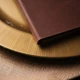 Папка для меню A5 Inko Horeca кожаная с ХДФ ШМ13А5 Коричневый - изображение 5