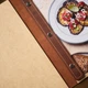 Папка для меню A5 Inko Horeca кожаная с ХДФ ШМ13А5 Коричневый - изображение 9