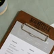 Планшет для меню Inko Horeca с зажимом П08А5 Фанерный - изображение 2