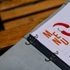Обложка для меню А7 Inko Horeca кожаная с кольцевым механизмом ШМ01А7 Светло Голубой - изображение 5