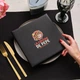 Папка меню А10 Inko Horeca из искусственной кожи ФM12A10-N Черный - изображение 4