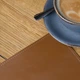 Плейсмат для тарелки Inko Horeca прямоугольный из кожи Capri ШП001 Коричневый - изображение 9
