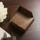 Салфетница Inko Horeca с открытыми углами для обеденных салфеток 160 х 160 мм Темно Коричневый - изображение 8