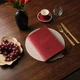 Папка меню А5 Inko Horeca кожаная с угловыми карманами ШМ08A5 Темно Красный - изображение 1