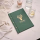 Папка для меню А4 Inko Horeca текстильная с креплением на винты TM01A4 Зеленый - изображение 1