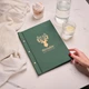 Папка для меню А4 Inko Horeca текстильная с креплением на винты TM01A4 Зеленый - изображение 2