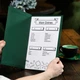 Меню папка формата А4 Inko Horeca из искусственной кожи ФМ01А4 Зеленый - изображение 9