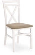 Стілець для кухні Halmar Dariusz дерев’яний Білий (5905248121843) - зображення 1
