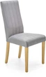 Krzesło do kuchni i salonu Halmar Diego 3 Jasny popiel/Dąb miodowy (5905248121935) - obraz 1