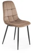 Krzesło do kuchni i salonu Halmar K417 Beżowe (5905248125711) - obraz 1