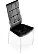 Стілець для кухні та вітальні Halmar K416 Чорний (5905248125698) - зображення 5