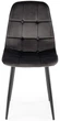 Krzesło do kuchni i salonu Halmar K417 Czarne (5905248125728) - obraz 4