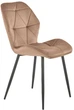 Krzesło do kuchni i salonu Halmar K453 Beżowe (5905248125759) - obraz 1