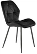Krzesło do kuchni i salonu Halmar K453 Czarne (5905248125766) - obraz 1