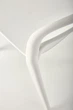 Krzesło do kuchni Halmar K490 plastikowe Białe (5905248125810) - obraz 2