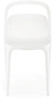 Krzesło do kuchni Halmar K490 plastikowe Białe (5905248125810) - obraz 3