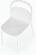 Krzesło do kuchni Halmar K490 plastikowe Białe (5905248125810) - obraz 6