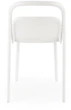 Krzesło do kuchni Halmar K490 plastikowe Białe (5905248125810) - obraz 7