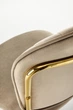 Стілець для кухні та вітальні Halmar K499 зі золотим каркасом Бежевий (5905248126039) - зображення 3