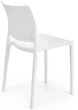 Стілець для кухні Halmar K514 пластиковий Білий (5905248126275) - зображення 8