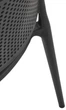 Стілець для кухні Halmar K514 пластиковий Чорний (5905248126282) - зображення 7