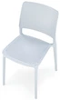 Стілець для кухні Halmar K514 пластиковий Світло-блакитний (5905248126299) - зображення 14