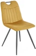Krzesło do kuchni i salonu Halmar K521 Musztardowe (5905248126466) - obraz 1