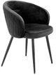 Krzesło do kuchni i salonu Halmar K430 Czarne (5905248131866) - obraz 1