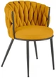 Стілець для кухні та вітальні Halmar K516 Гірчичний (5905248131910) - зображення 1