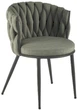 Стілець для кухні та вітальні Halmar K516 Оливковий (5905248131927) - зображення 1