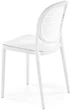 Стілець для кухні Halmar K529 пластиковий Білий (5905248132108) - зображення 6