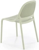 Krzesło do kuchni Halmar K532 plastikowe Miętowe (5905248132221) - obraz 5