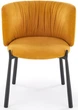 Krzesło do kuchni i salonu Halmar K531 Musztardowe (5905248132177) - obraz 8
