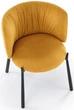 Krzesło do kuchni i salonu Halmar K531 Musztardowe (5905248132177) - obraz 10