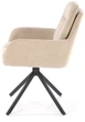 Krzesło do kuchni i salonu Halmar K536 obrotowe Beżowe (5905248132313) - obraz 7