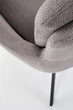 Krzesło do kuchni i salonu Halmar K536 obrotowe Popielate (5905248132337) - obraz 2