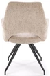 Krzesło do kuchni i salonu Halmar K542 obrotowe Beżowe (5905248132481) - obraz 8