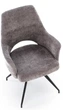 Krzesło do kuchni i salonu Halmar K542 obrotowe Popielate (5905248132504) - obraz 9