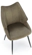 Стілець для кухні та вітальні Halmar K543 Оливковий (5905248132528) - зображення 11